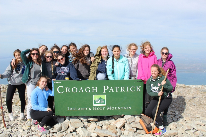Our EF Students Enjoy a Great Day Out at Croagh Patrick