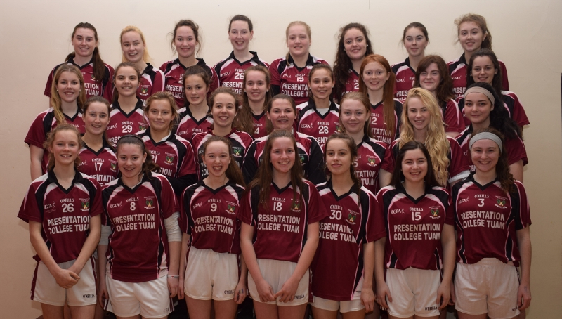 Our senior A team who are playing in the Connacht final, the very best of luck girls!