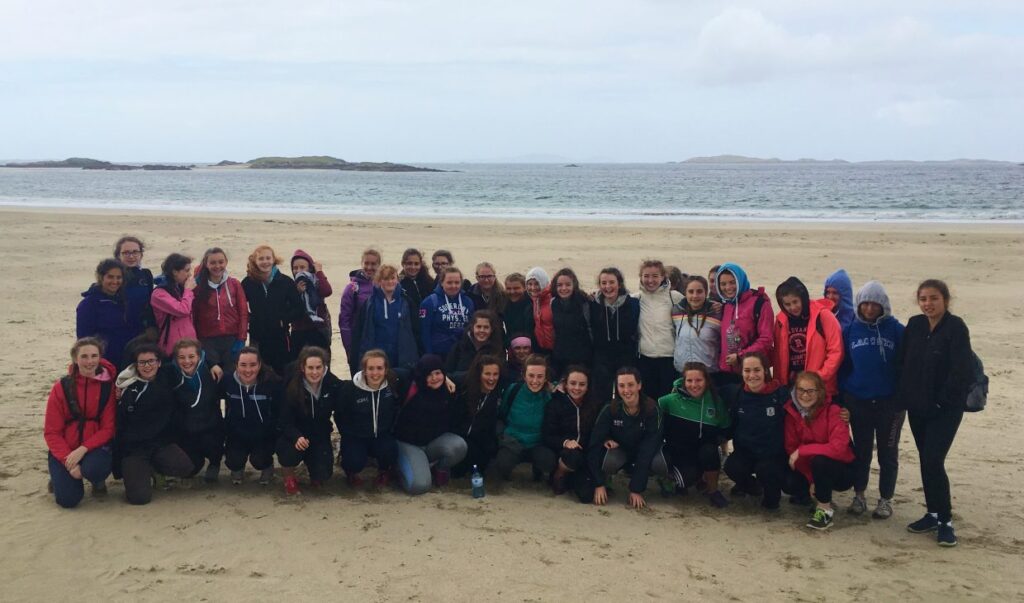 Lively songs & chocolate chip cookies ensure a successful Killary trip